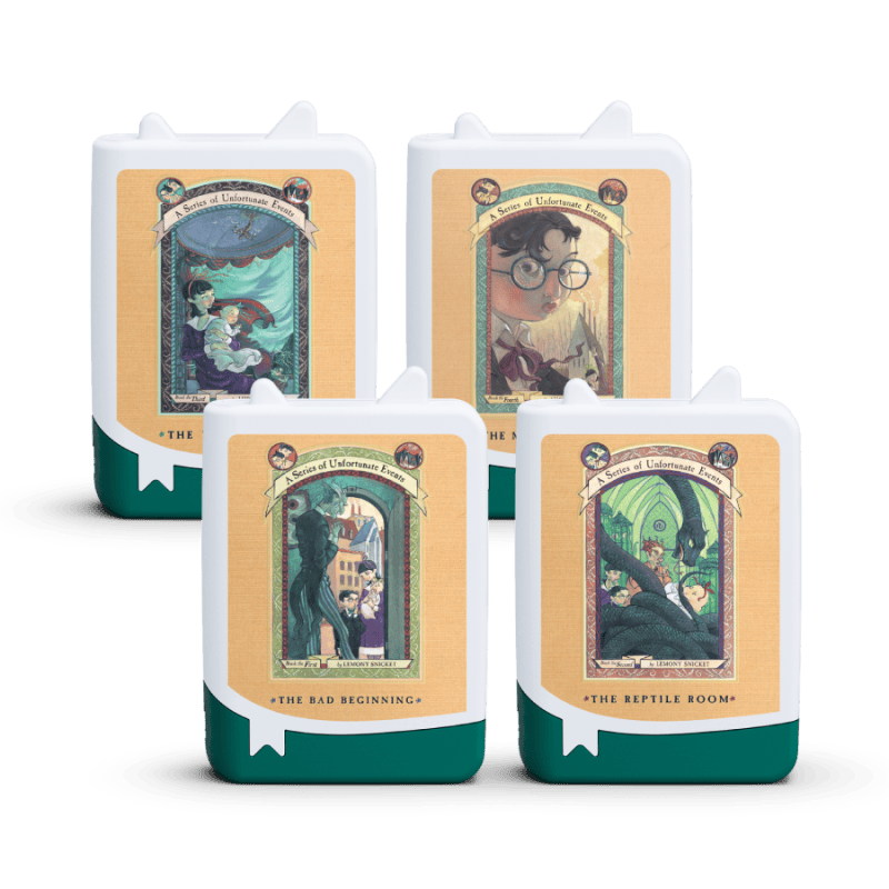 A Series of Unfortunate Events Book Tonies - 4 Pack