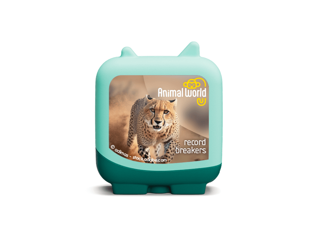 Animal World Record Breakers Pocket Tonies - 4 Pack