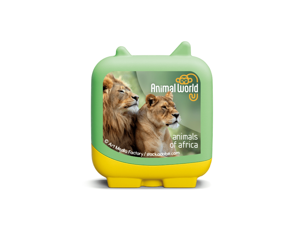 Animal World Animals of Africa Pocket Tonies - 4 Pack