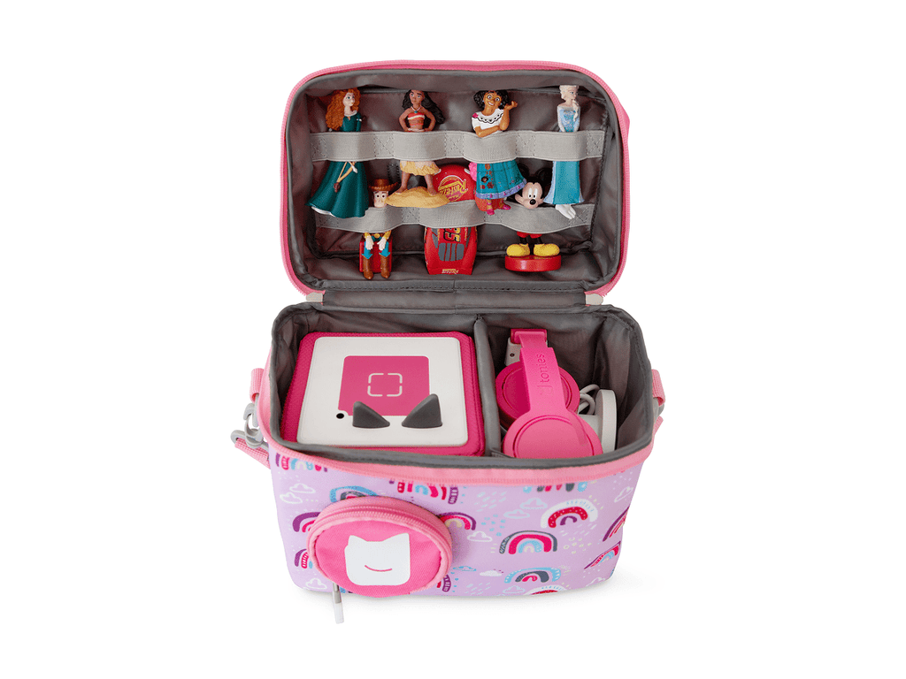 Listen & Go Bag for Toniebox - Pink Over The Rainbow