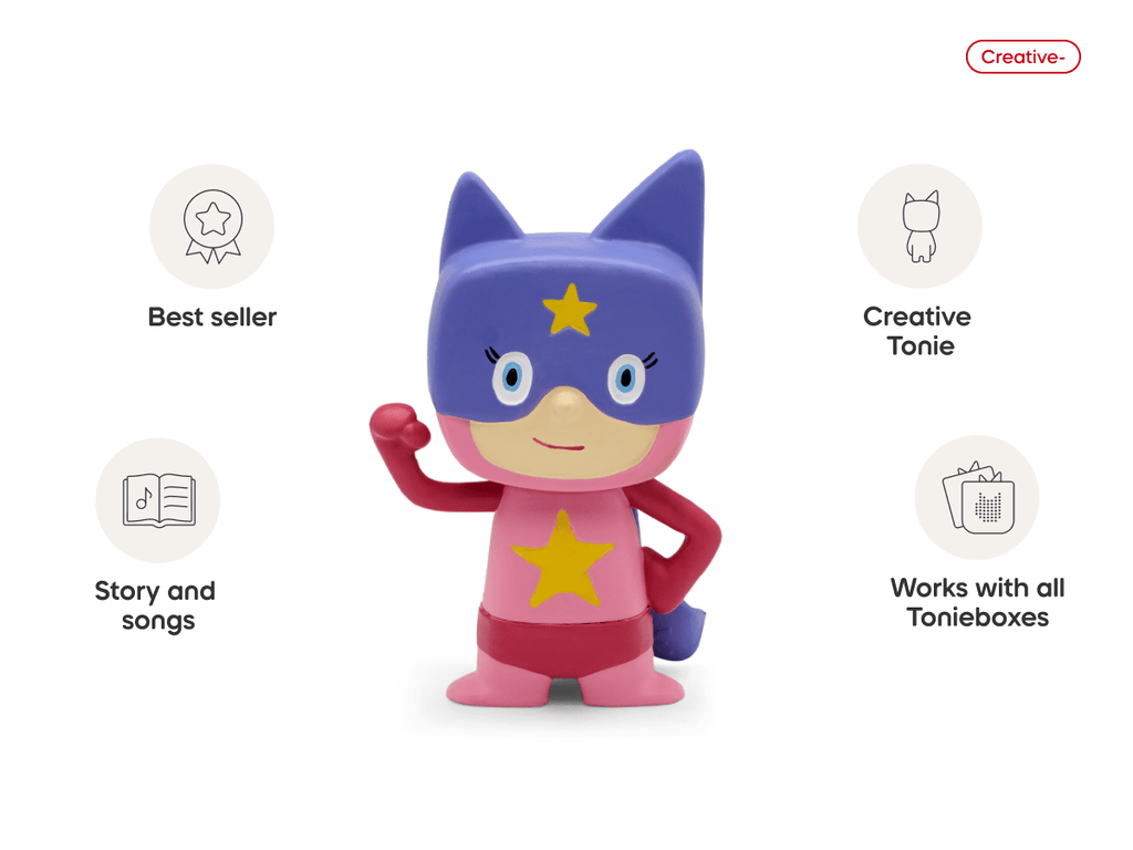 Pink & Purple Superhero Creative Tonie