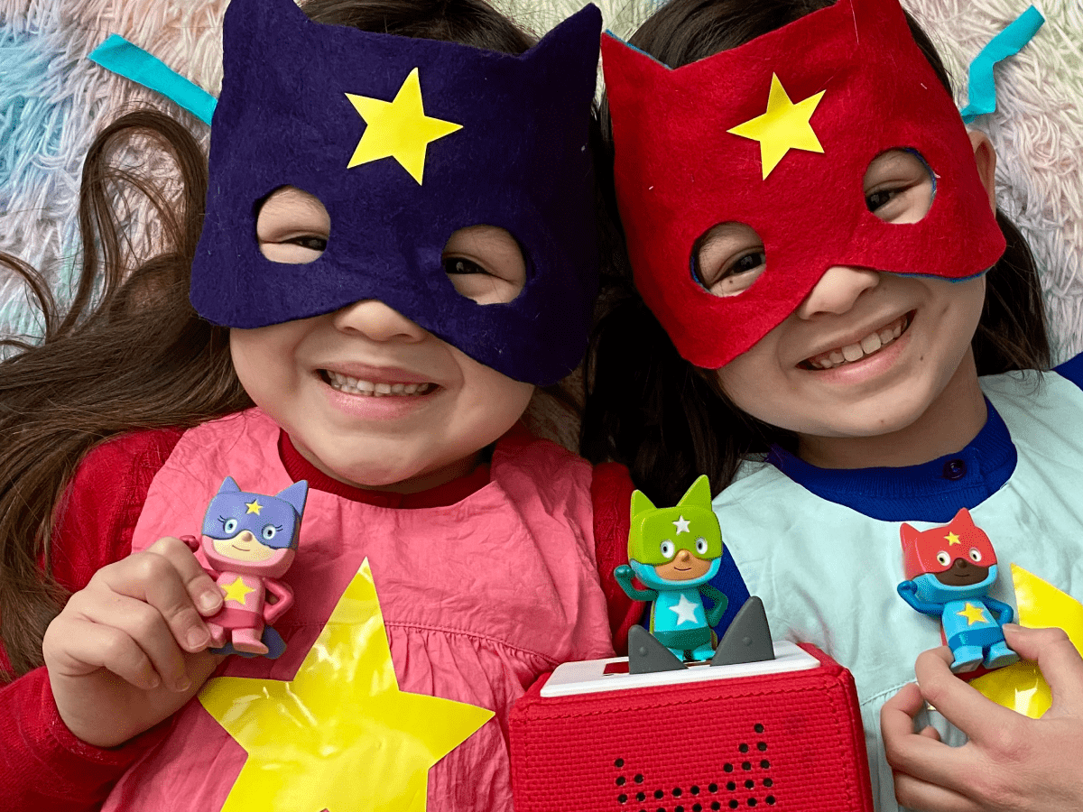 Pink & Purple Superhero Creative Tonie