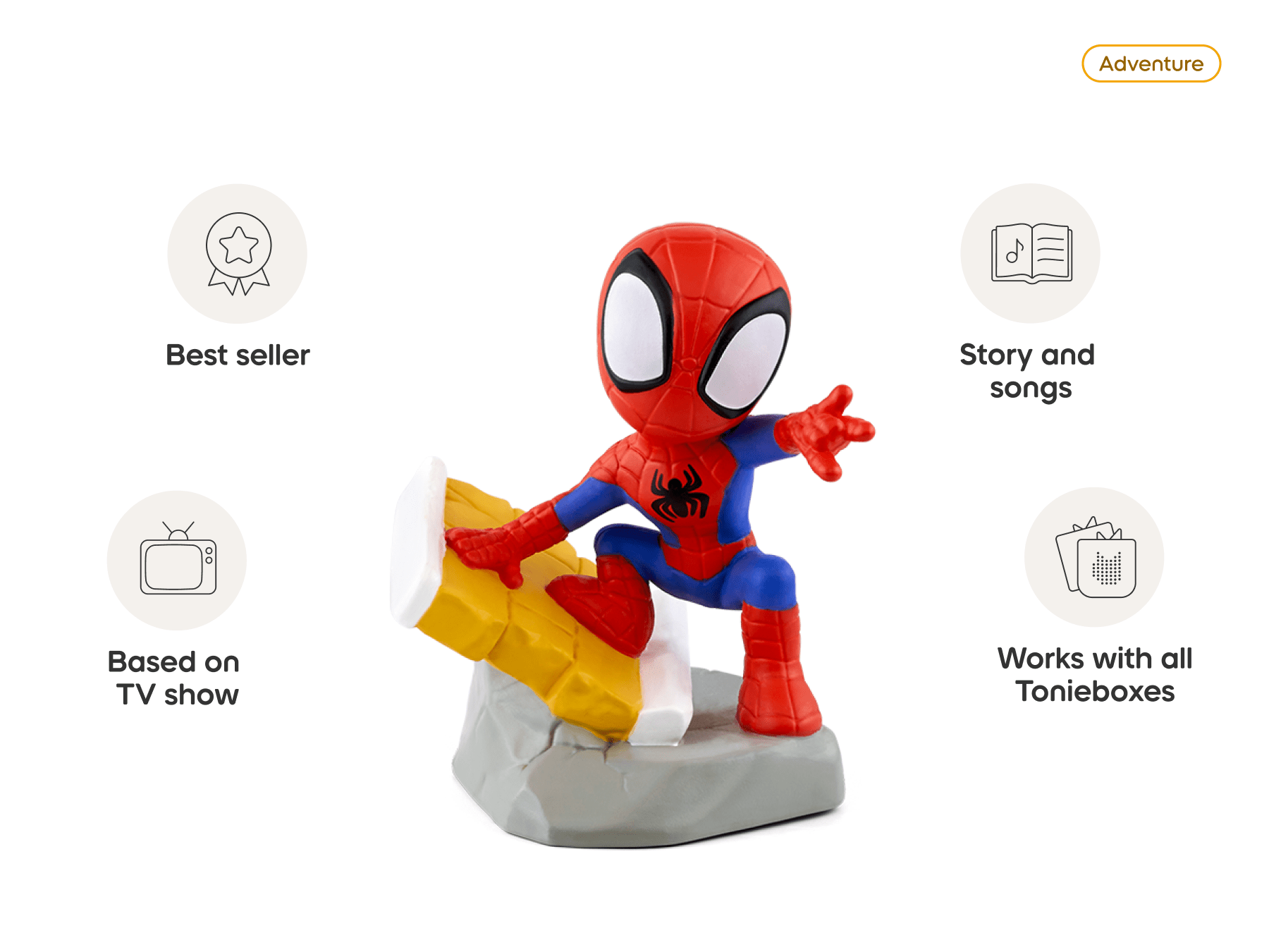 Marvel's Spidey and His Amazing Friends: Spidey Tonie