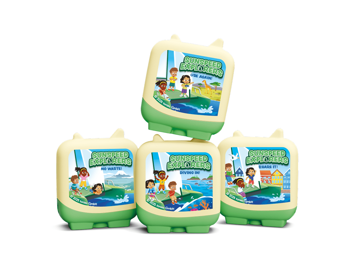 Sunspeed Explorers Pocket Tonies - 4 Pack