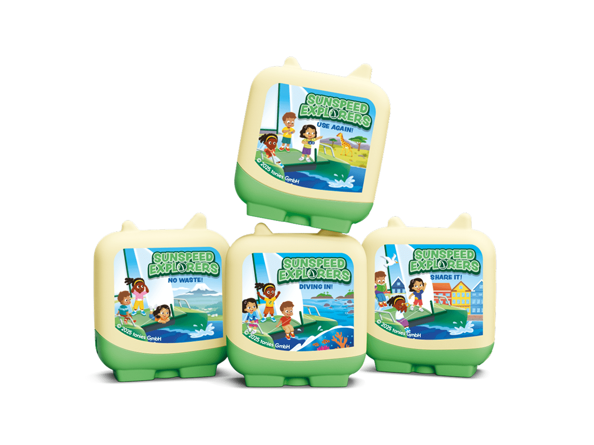 Sunspeed Explorers Pocket Tonies - 4 Pack