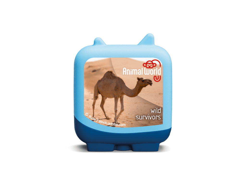 Animal World Wild Survivors Pocket Tonies - 4 Pack