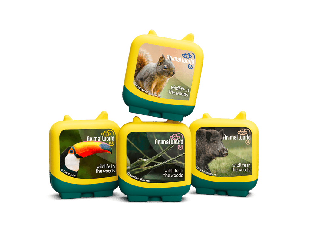 Animal World Wildlife in the Woods Pocket Tonies - 4 Pack