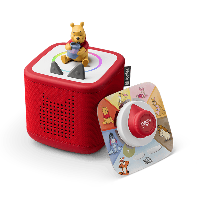 Disney Winnie the Pooh Toniebox 2 Play Set - Sunset Red
