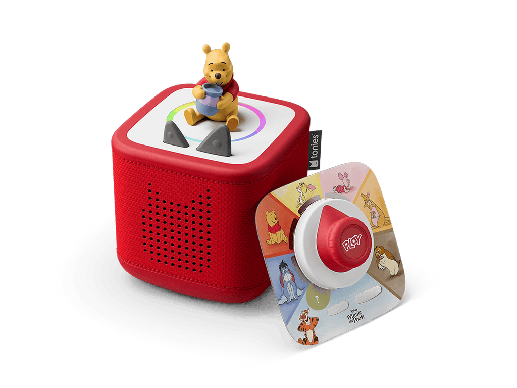 Disney Winnie the Pooh Toniebox 2 Play Set - Sunset Red